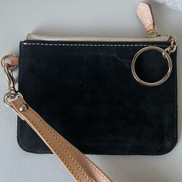 Dooney & Bourke Suede Key & Coin Pouch ▪️ VINTAGE ▪️ AMAZING CONDITION - Picture 3 of 12